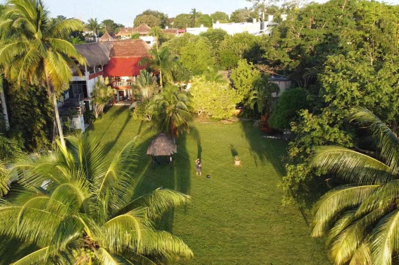 Bungalow Casita Carolina Bacalar Exteriör bild